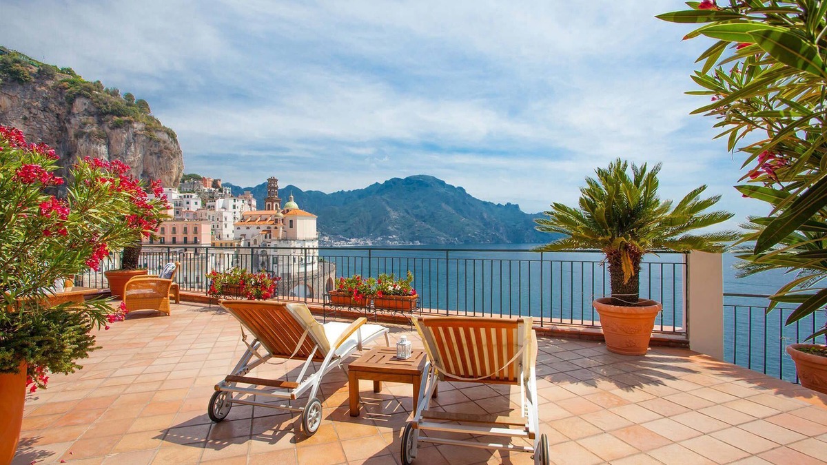 Atrani Apartment | My Rental Homes - Casa Atrani with private large terrace and wonderful sea view
