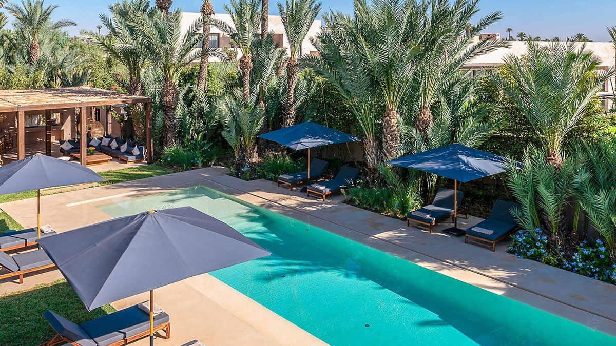 Annakhil Villa | My Rental Homes - Dar Sun with pool, garden and tennis court