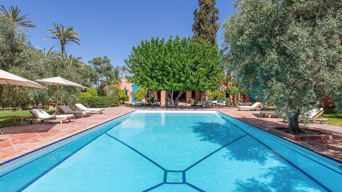 Palmeraie Villa | My Rental Homes - Villa Royale with pool and garden