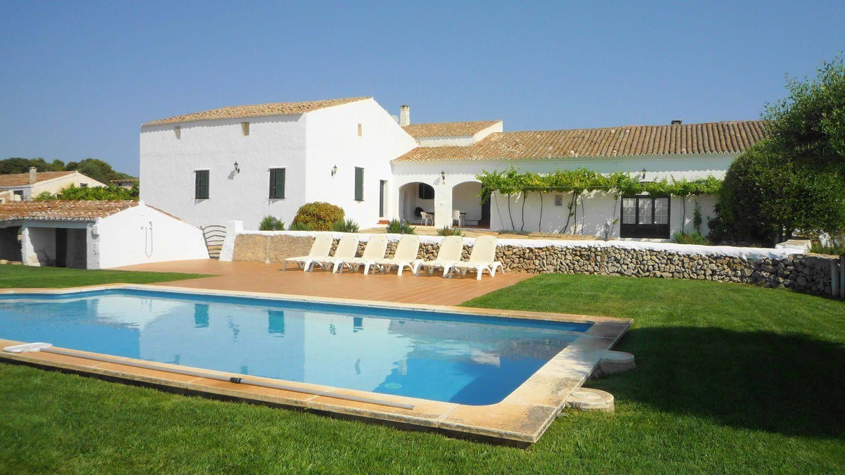 Minorca Villa | My Rental Homes | Villa Filu with private pool and garden