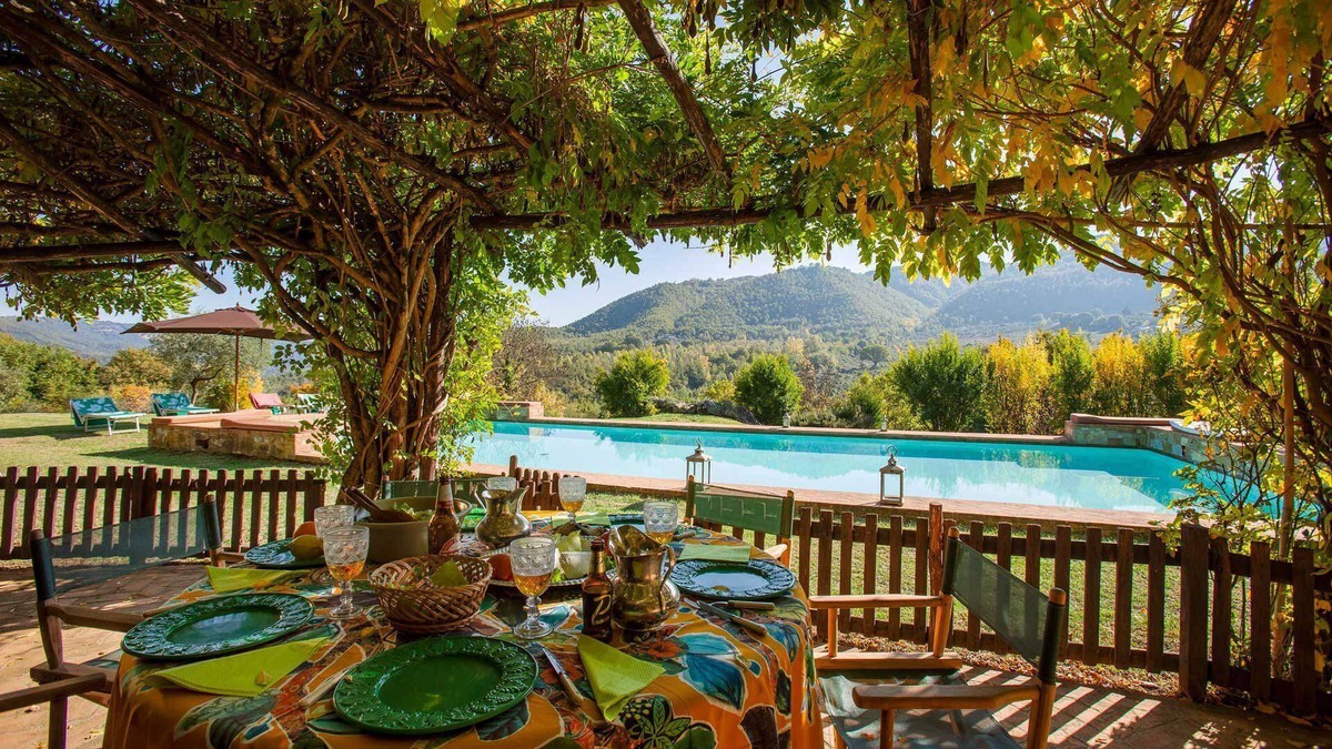 Ficulle Villa | My Rental Homes - Villa Etrusca with garden and private pool