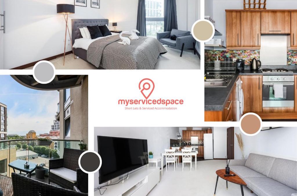St. Mary's Park Apartment | My Serviced Space - Battersea 1 BR Apartment, Balcony, Family Friendly, Relocation & Business