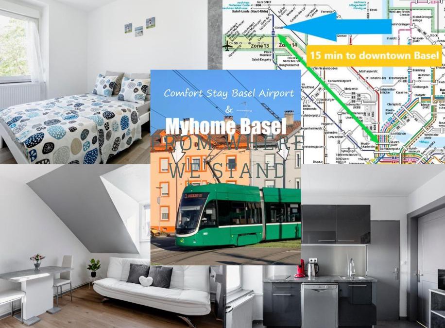 Bourgfelden Apartment | MyHome Basel 1B44