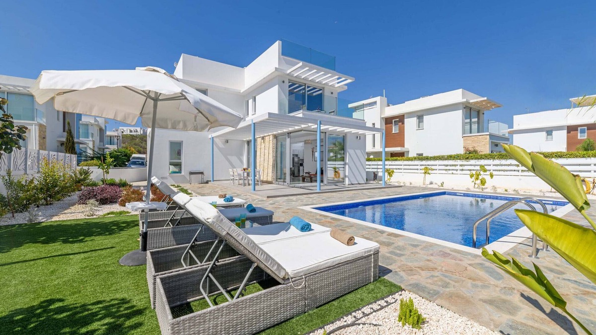 Protaras Villa | Mylos Lifestyle Seaview Villa #15 - Stunning Seaview Stay