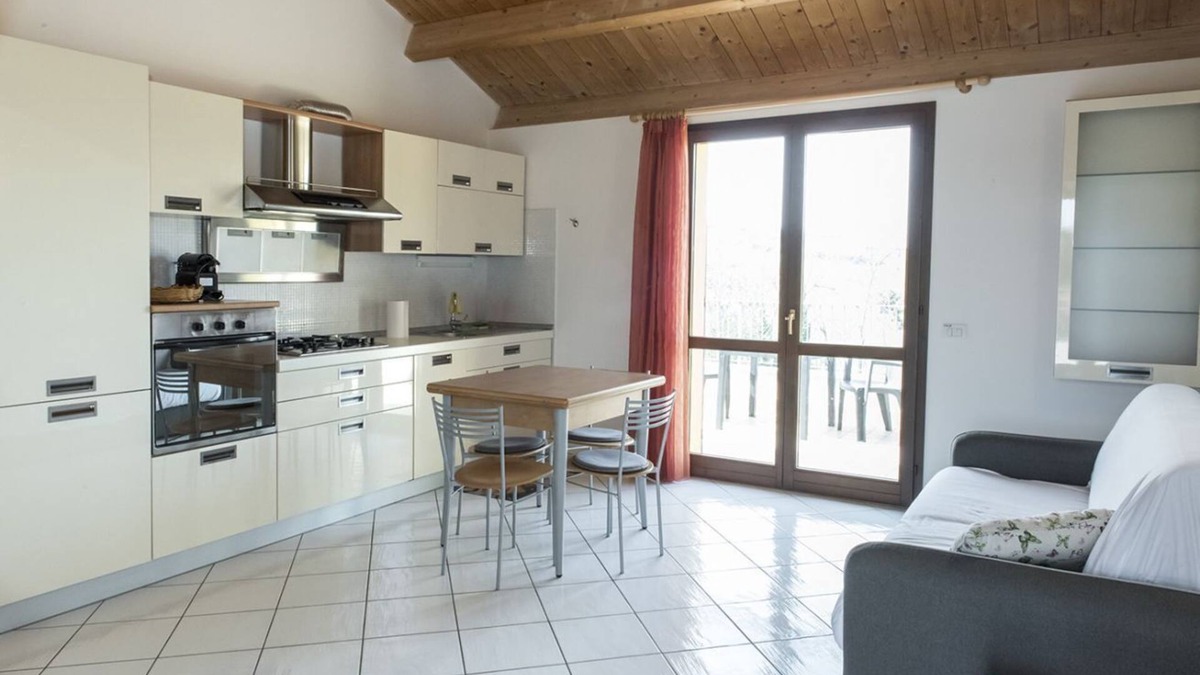 Sirolo Apartment | N036 - Numana, two-room apartment with terrace in residence with swimming pool