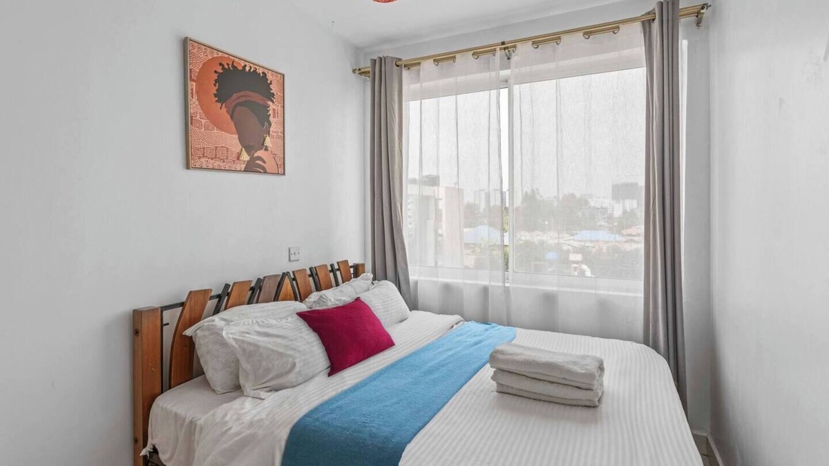 Riruta Apartment | Nairobi 1BR with Pool, Gym & Laundry Facility Onsite
