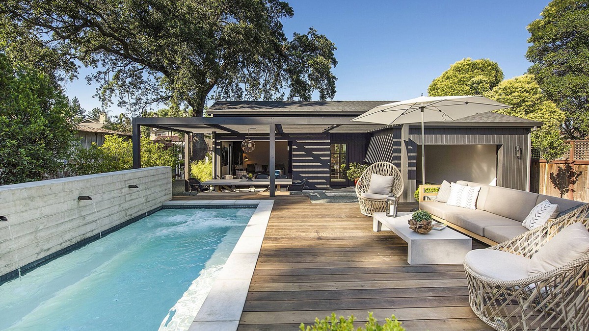 St. Helena House | Napa Valley: St Helena Designer Home & Guest House + Spool + Peloton Bike/Treadn