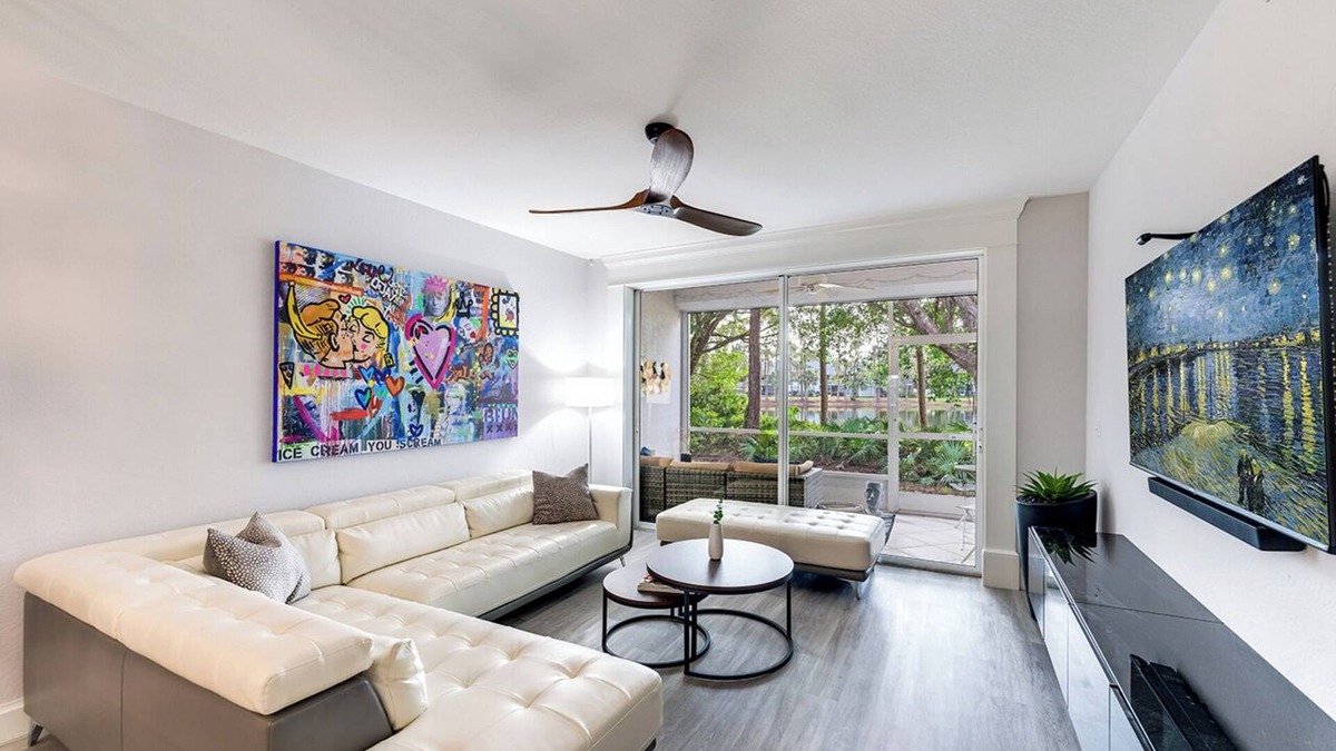 Imperial Golf Estates Condo | NAPLES 2B/2B IMPERIAL CONDO W/STYLE & LAKE VIEWS! POOLS! NEAR EVERYTHING! 102