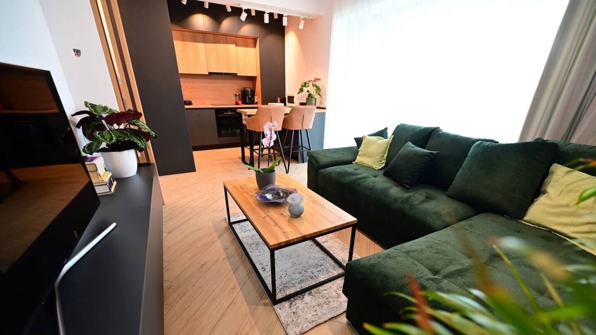 Sibiu Apartment | Nature Meets Comfort: 2-Room Apartment with Enchanting Garden