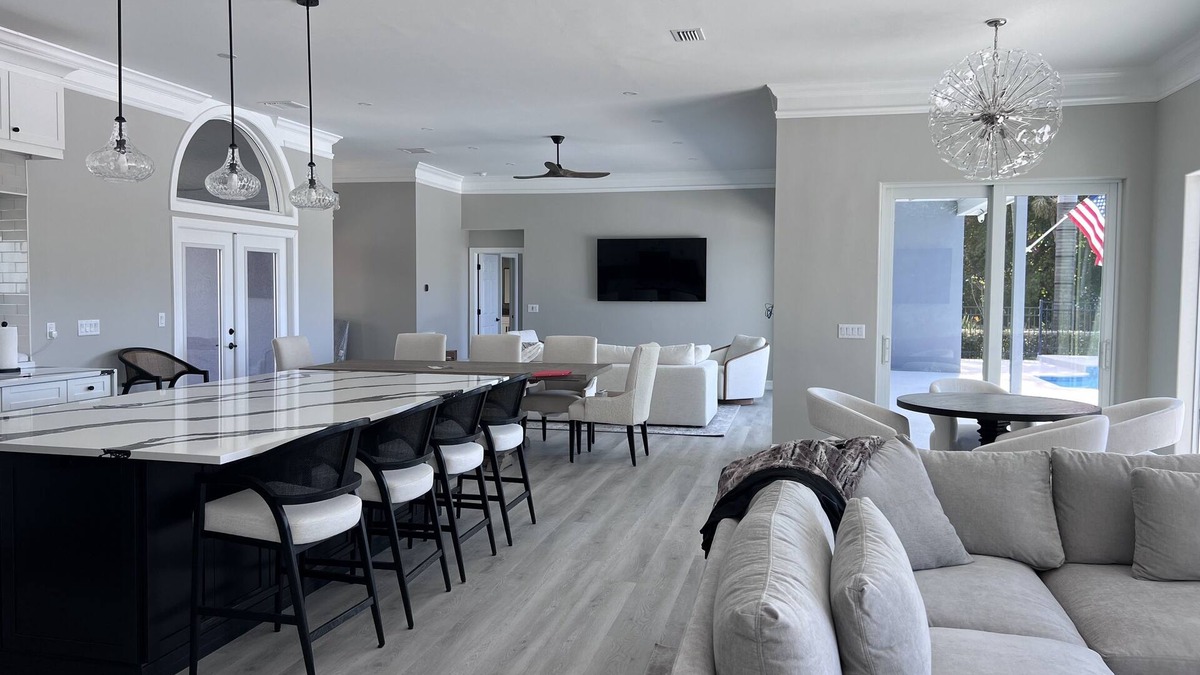 Palm River Estates House | Near NCH Baker, NSS Luxury Retreat Near Beach Featuring Pool GameRoom
