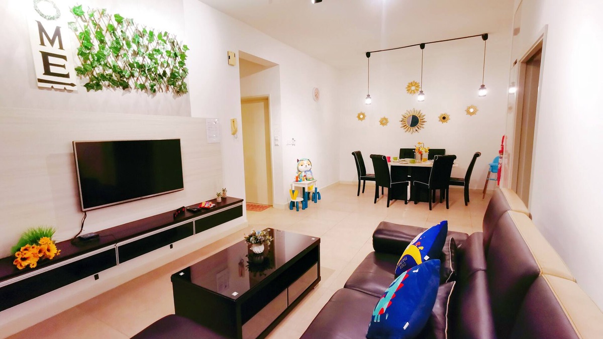 Nusajaya Apartment | Nearest APT to Legoland-5min walk @ Glory Comfort Suite with Bathtub 1-8pax