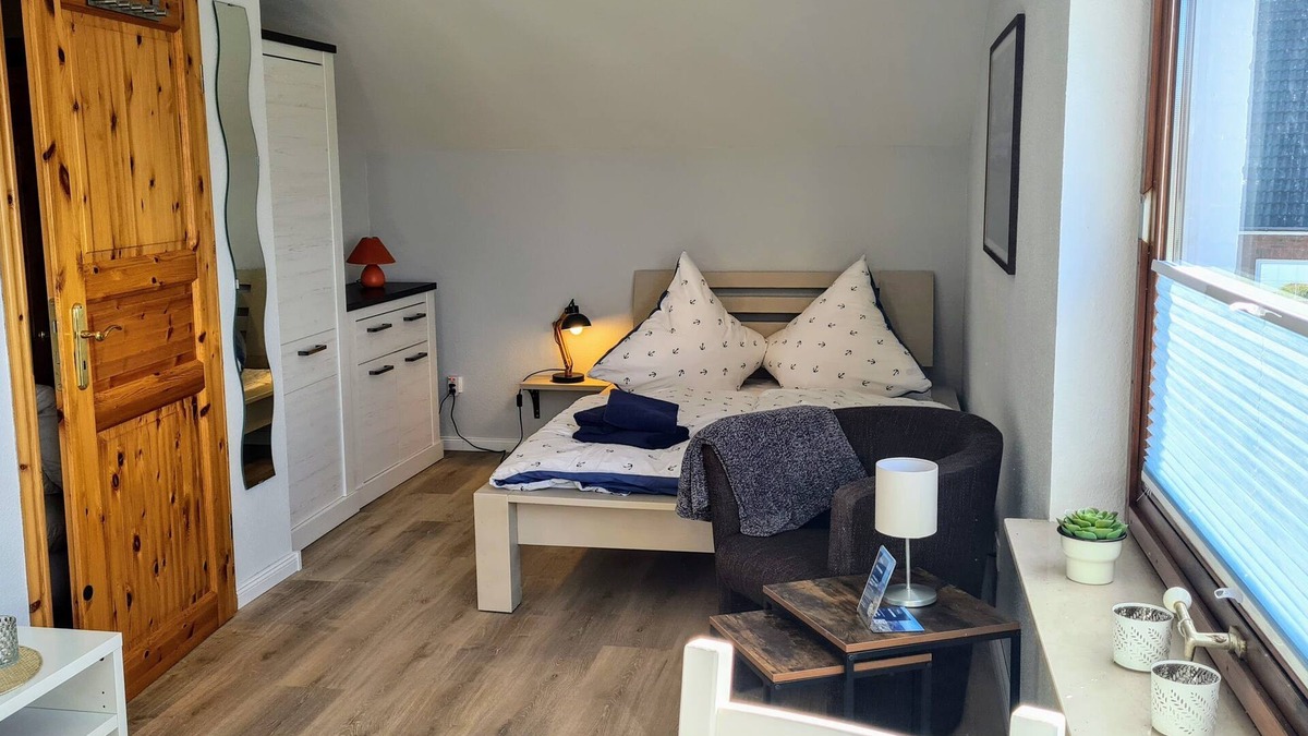 Maasholm-Bad Apartment | Nette Kleine Studiowohnung Nur 400m zum Strand. 1 Hund Erlaubt
