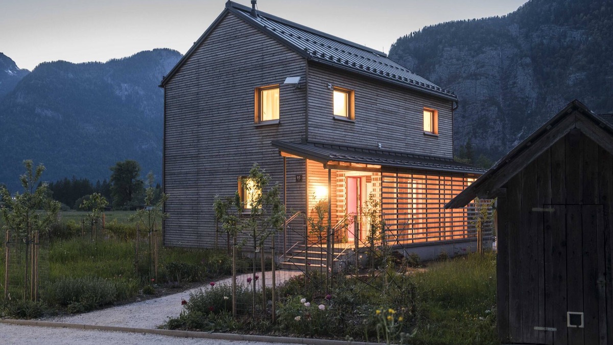 Obertraun Apartment | Neues Biohaus mit Seesicht