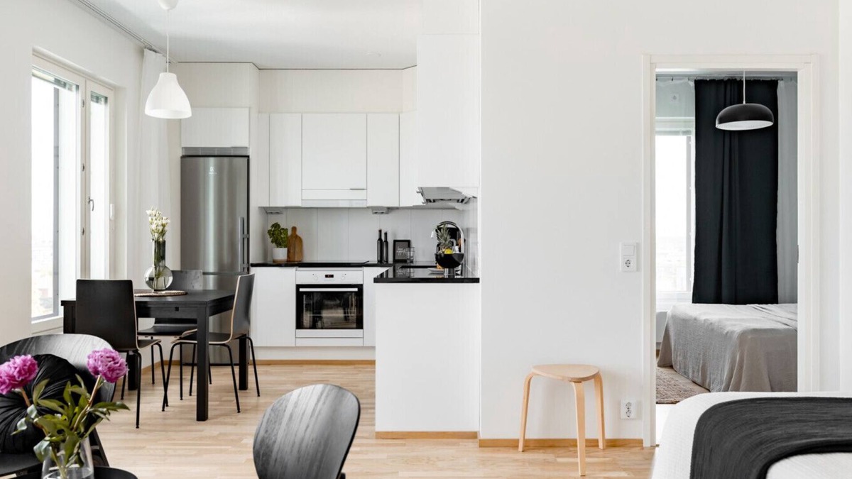 Tampere Apartment | New 1BR Apt with Sauna, Balcony & 11th Floor Views