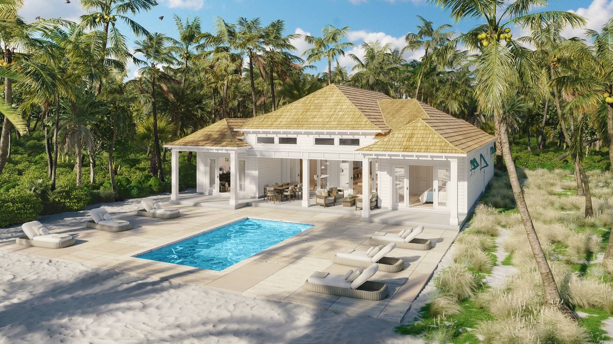 Great Exuma Villa | NEW 5 Bedroom Villa, BluWakes, PVT Beach, Pool, Luxury