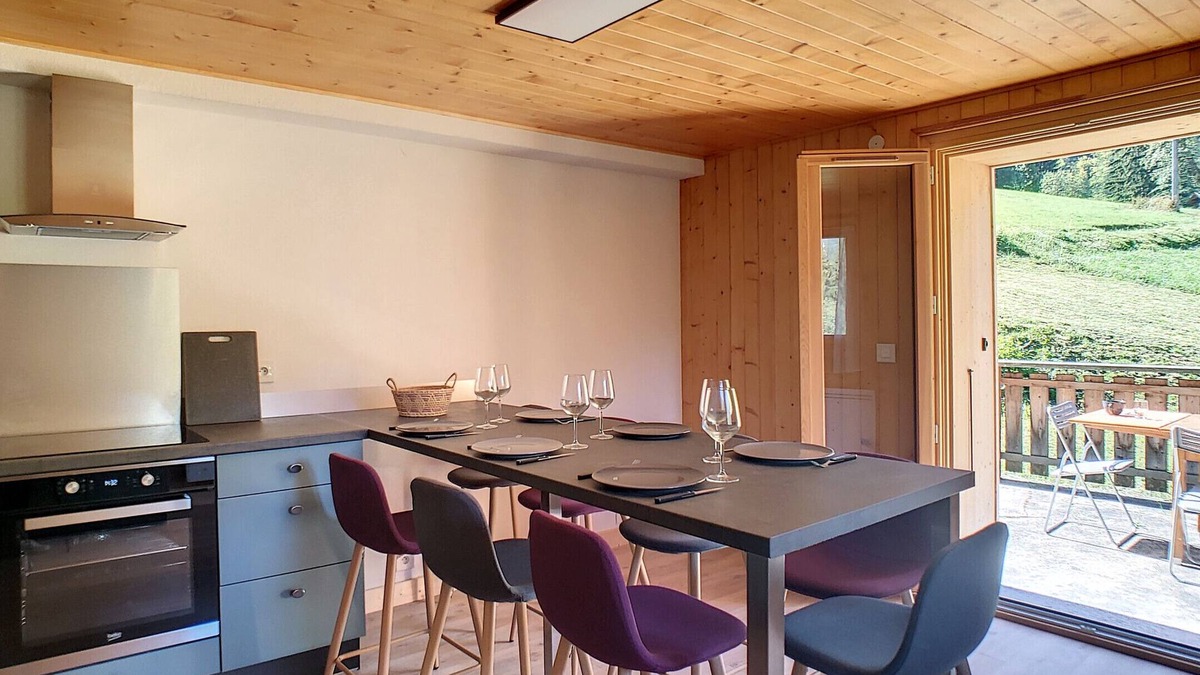 Saint-Jean-dʼAulps Apartment | NEW APARTMENT WITH TERRACE - SAINT JEAN D'AULPS - NEXT MORZINE - 6 Pers - LILOU