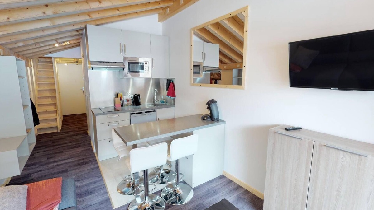 La Rosiere Apartment | New apartment 32m2 duplex 200m from the slopes