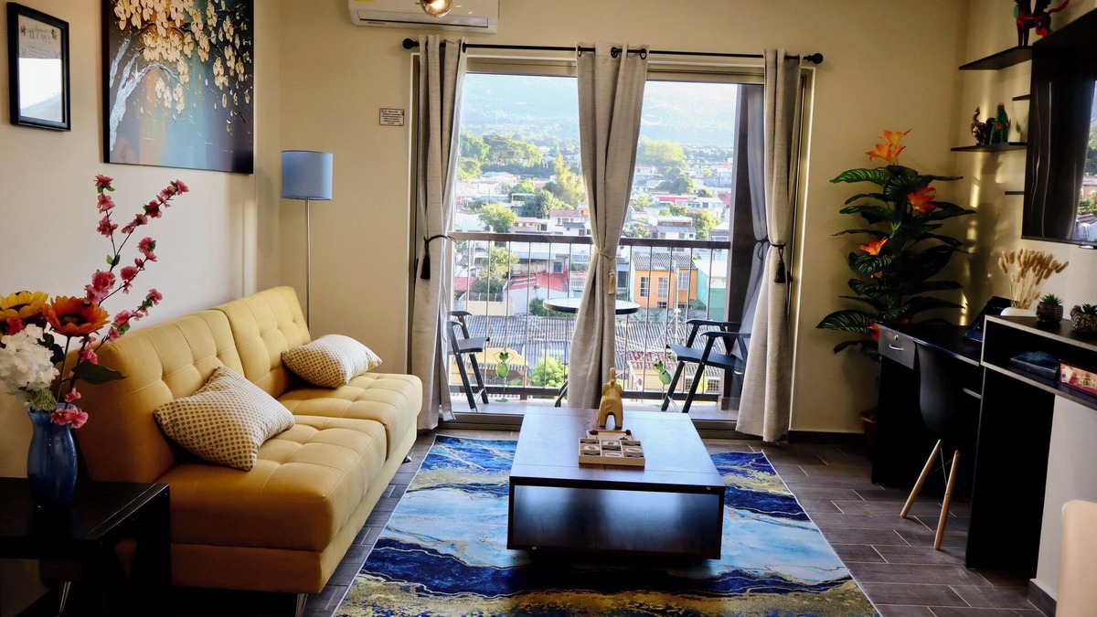 Santa Tecla Apartment | New apartment with volcano view.