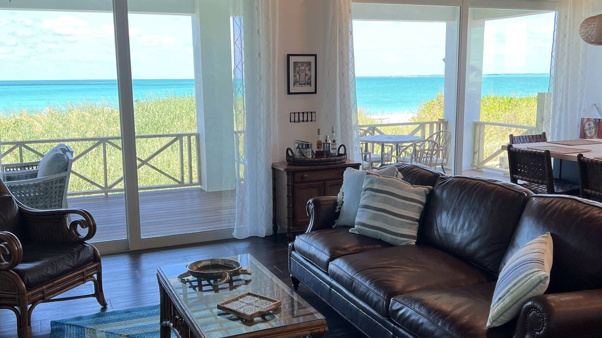 Treasure Cay Villa | NEW - BEACH FRONT RAISED VILLA-VIEWS FROM EVERY ROOM & WHOLE HOUSE GENERATOR!