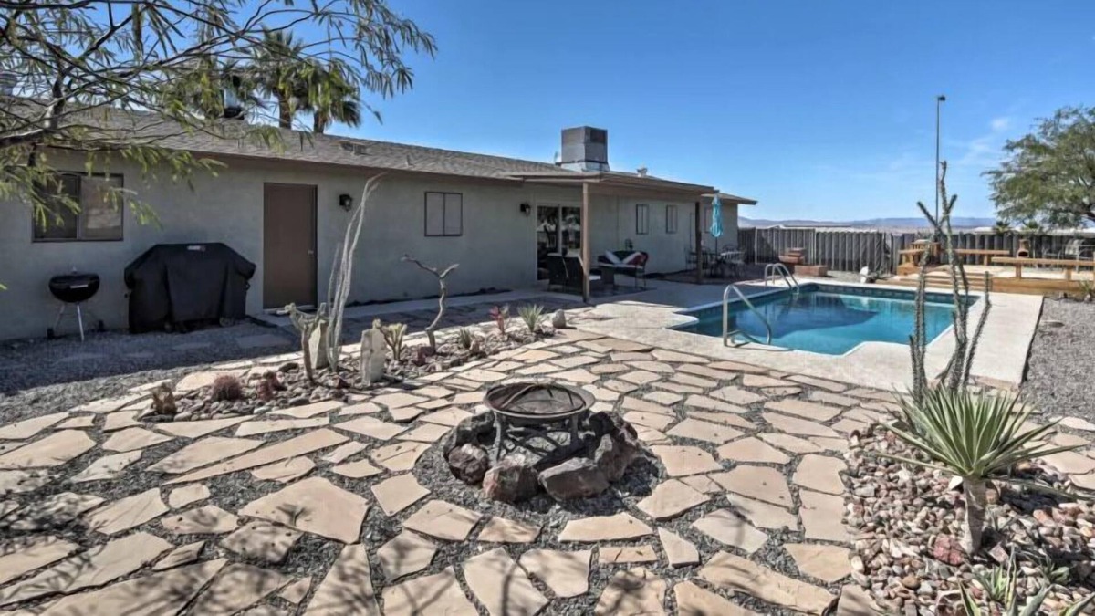Lake Havasu City House | NEW! Bright Lake Havasu Pool Home w/ Lake View!