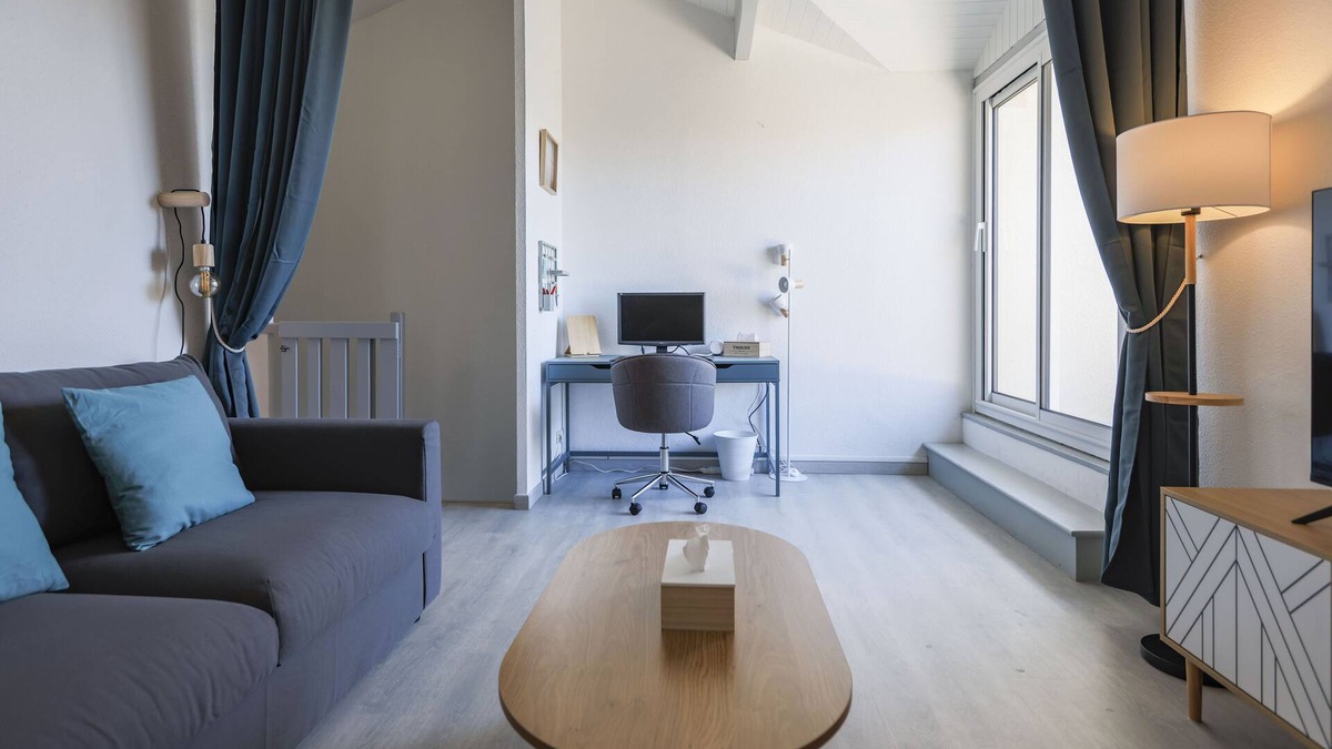 Capbreton Apartment | NEW Capbreton! 150 m from the ocean with sea views, terrace, wifi, private parking!