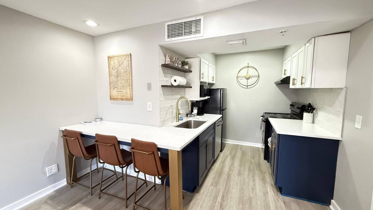 Garden Hills Apartment | NEW Central Buckhead Apt Atlanta Gem
