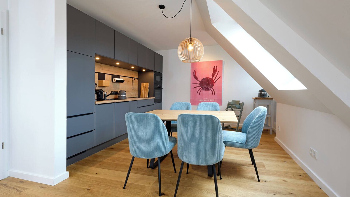 Langeoog Apartment | NEW Child-friendly apartment with balcony and playroom For rent from June 2025