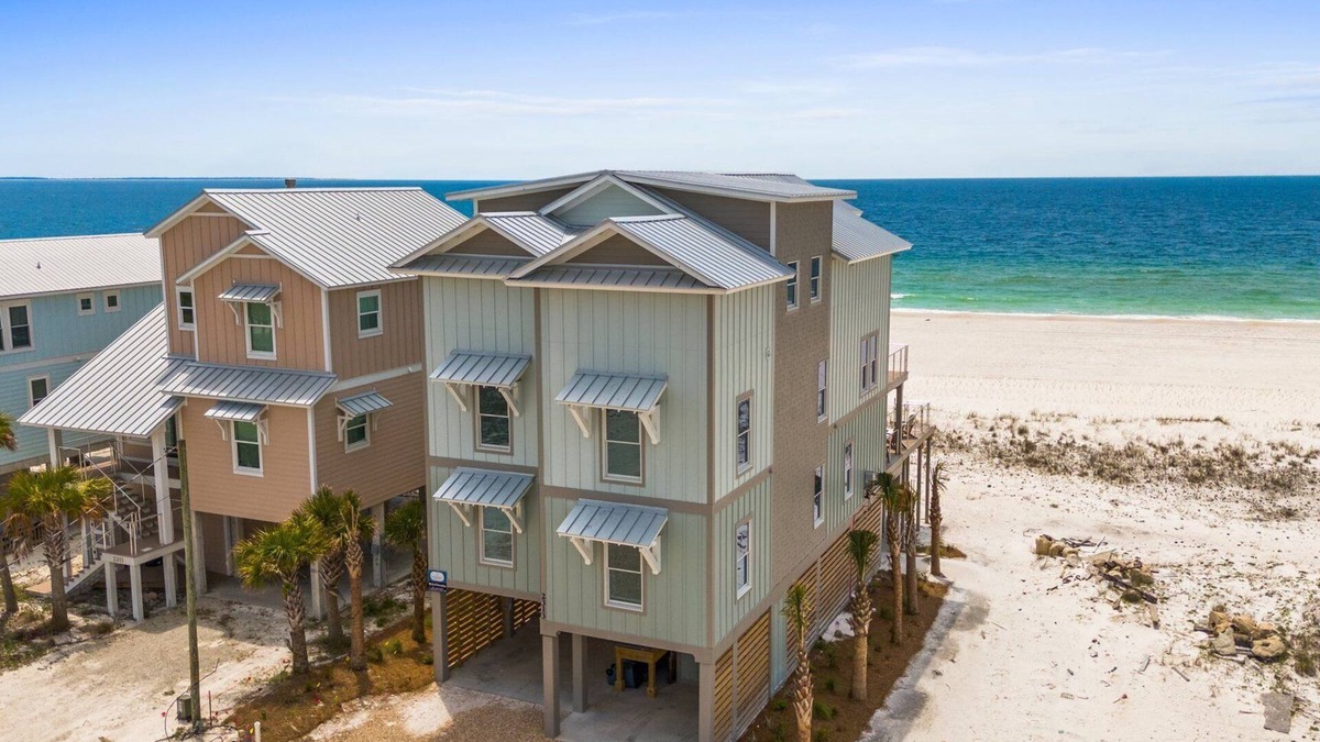 Mexico Beach House | New Construction, Beachfront Views, Multiple Living Areas, Pet-Friendly