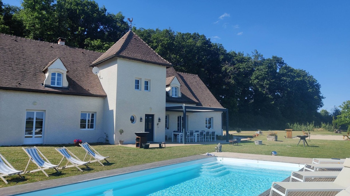 Saint-Martin-d'Auxy House | New cottage of 16 people comfortable