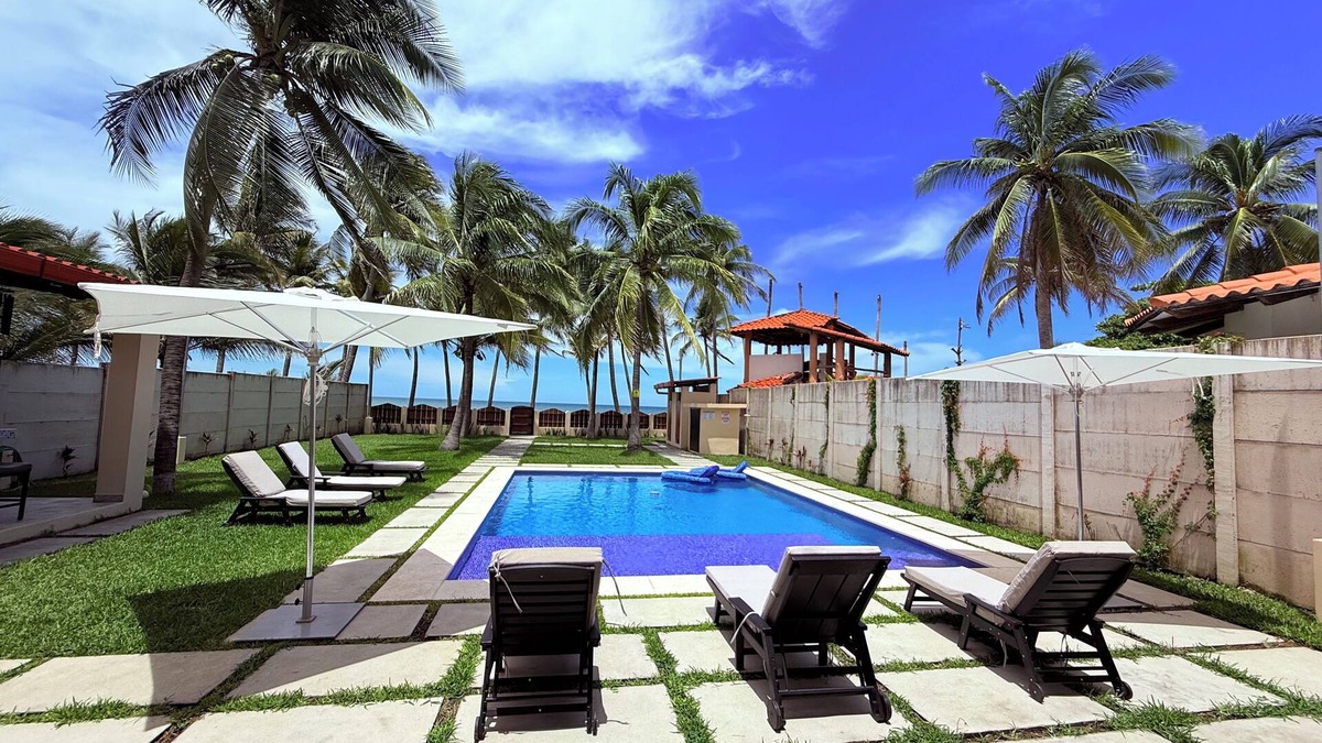 Playa San Diego House | New Custom Built Beach House - On Private Beach Playa Cangrejera