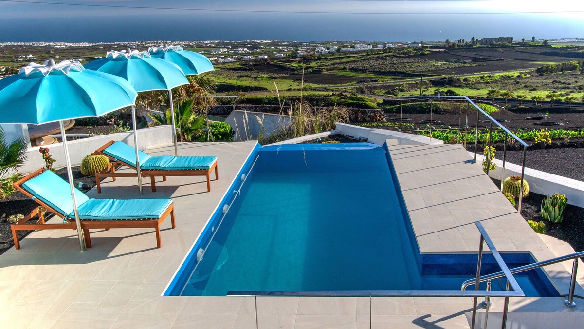 La Asomada Villa | New Deluxe Villa Via Lactea/Infinity, panoramic sea views, private heated pool.