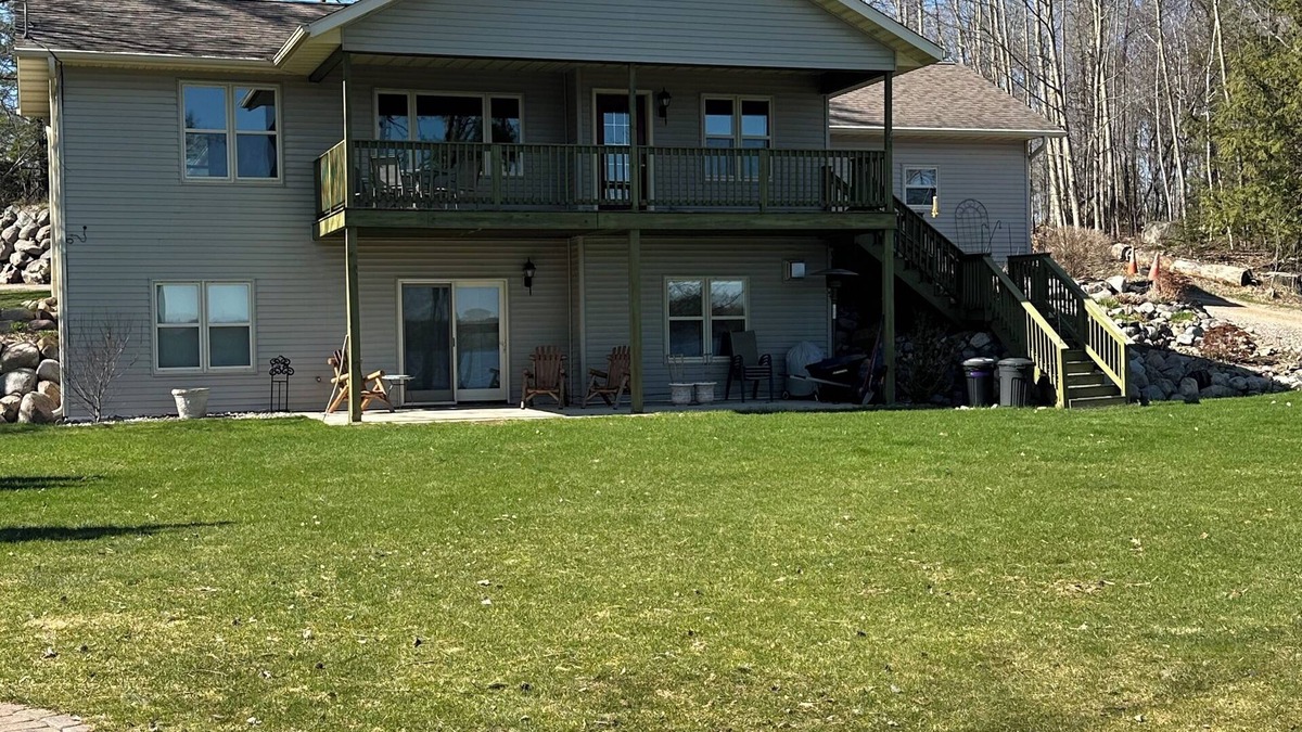 Laona House | New! Escape to the Northwoods on Silver Lake. Across from ATV/snowmobile trails