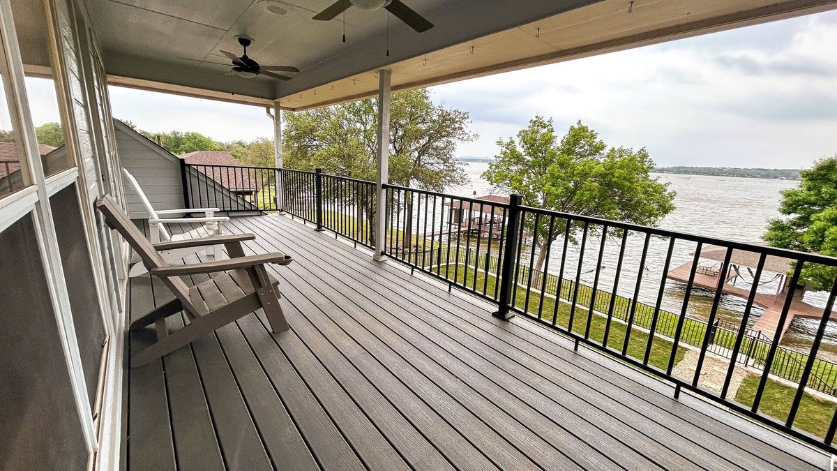 Granbury House | NEW! Home w/Private Dock & Lake view!
