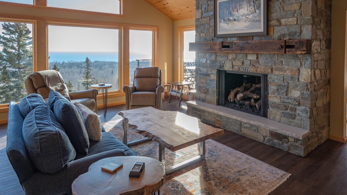 Lutsen House | New Home with Panoramic Lake Superior Views in Lutsen