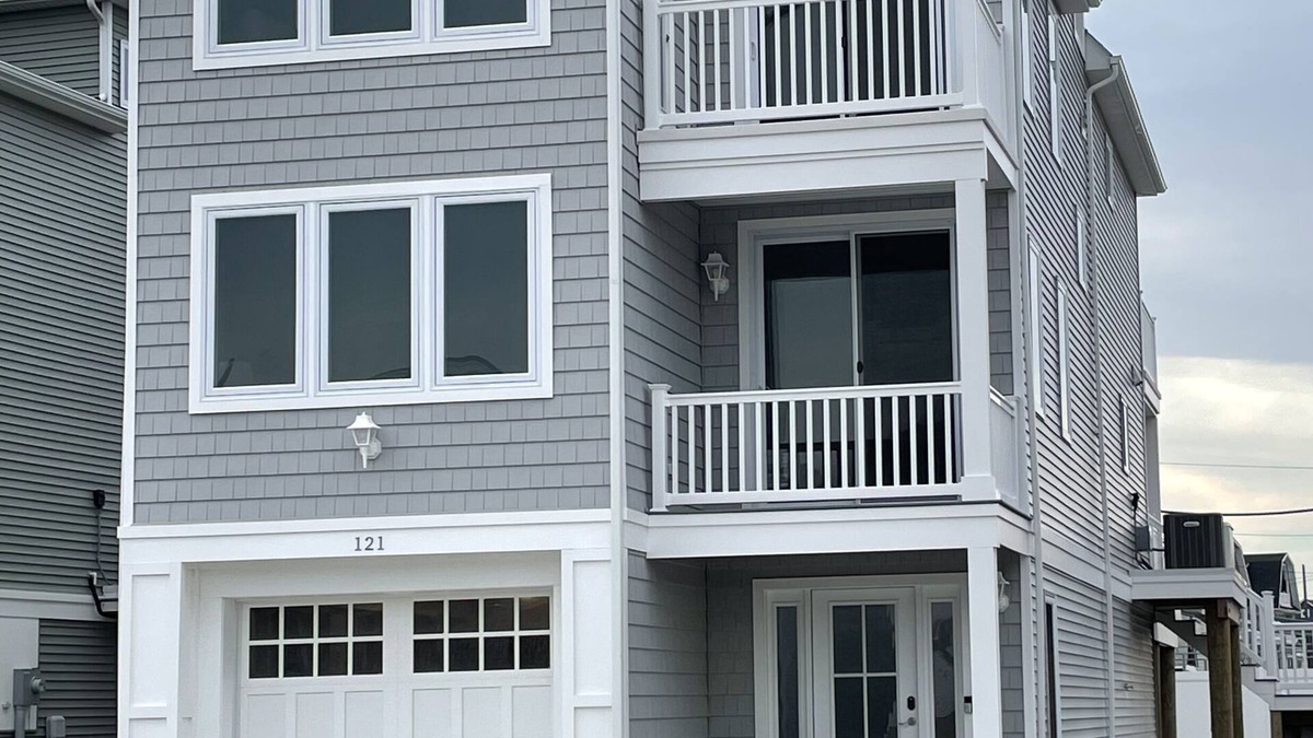 Normandy Beach House | New home with private beach and rooftop deck