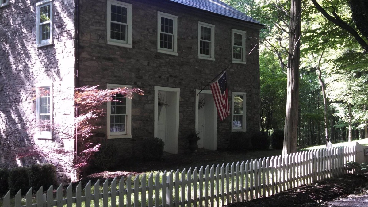 Carversville House | New Hope area Historical Bucks County Stone House circa 1732