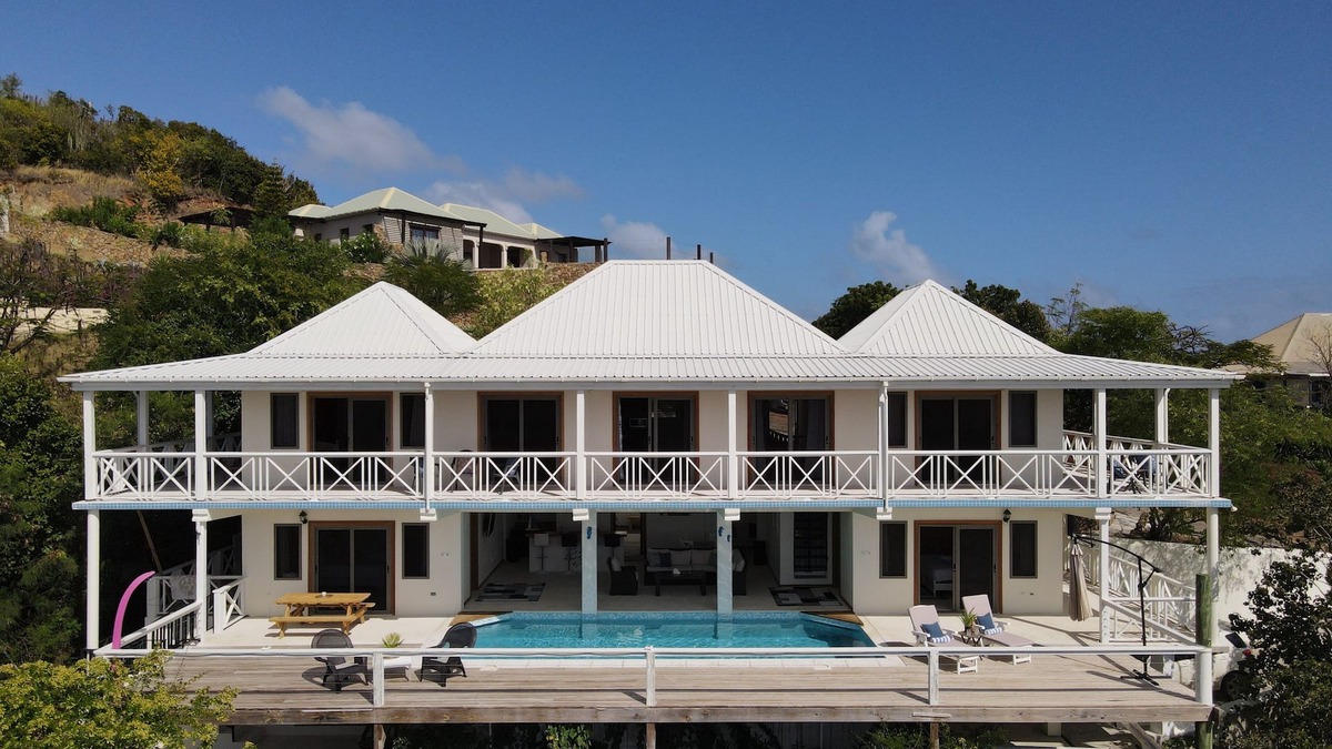 Falmouth Harbour House | New House with Amazing Views & Pool!