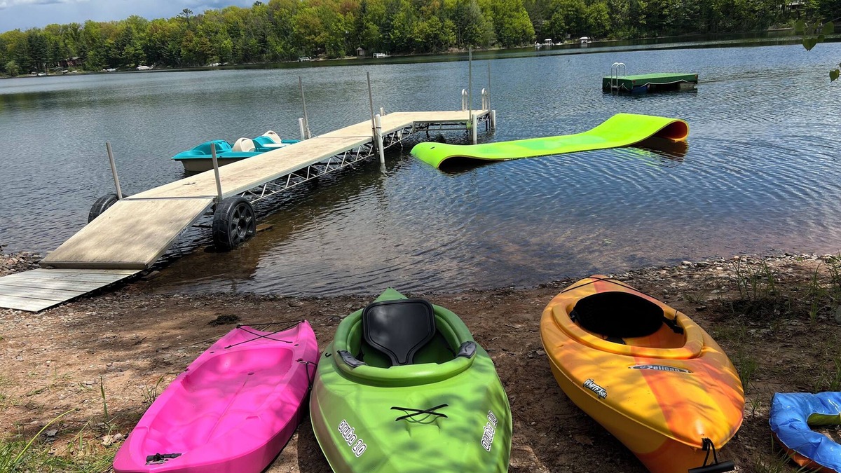 Bone Lake House | NEW - Lakefront house 30 feet from waters edge