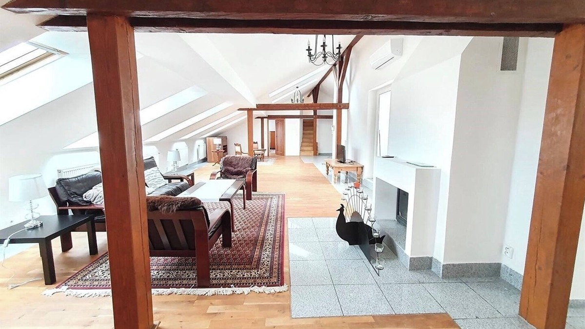 Nove Mesto House | New Large Apartment for 7 person with TerraceWiFi, AC in charming Old TownPrague