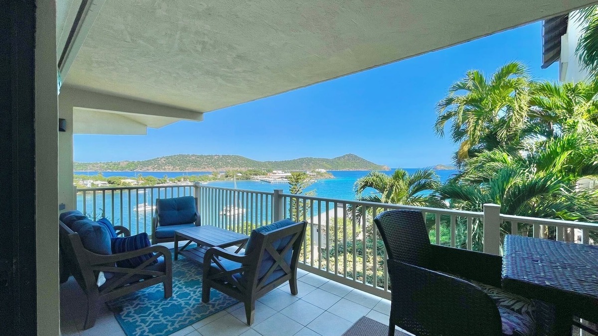 Frydendal Condo | New listing! Amazing Views & Lovely Breezes! Remodeled 1BR/1BA Private Balcony!