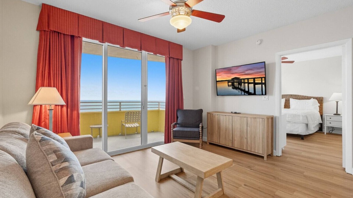 Daytona Beach Apartment | *New Listing* Completely Remodeled and Newly Furnished 3BR Direct Ocean Front Condo