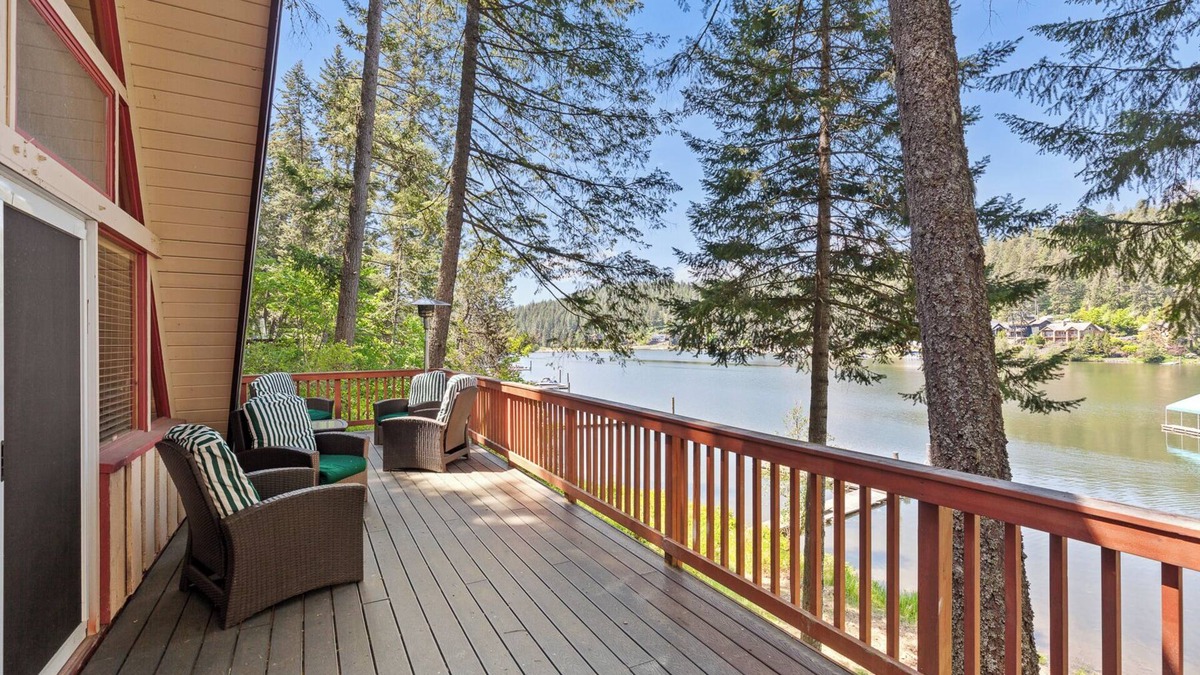 Coeur d'Alene House | New Listing! Lakefront A-Frame Gem | Dock | Paddleboards