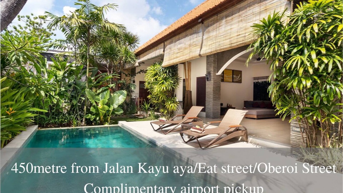 Petitenget Villa | New listing opening discount! 2bedroom villa in central Seminyak area