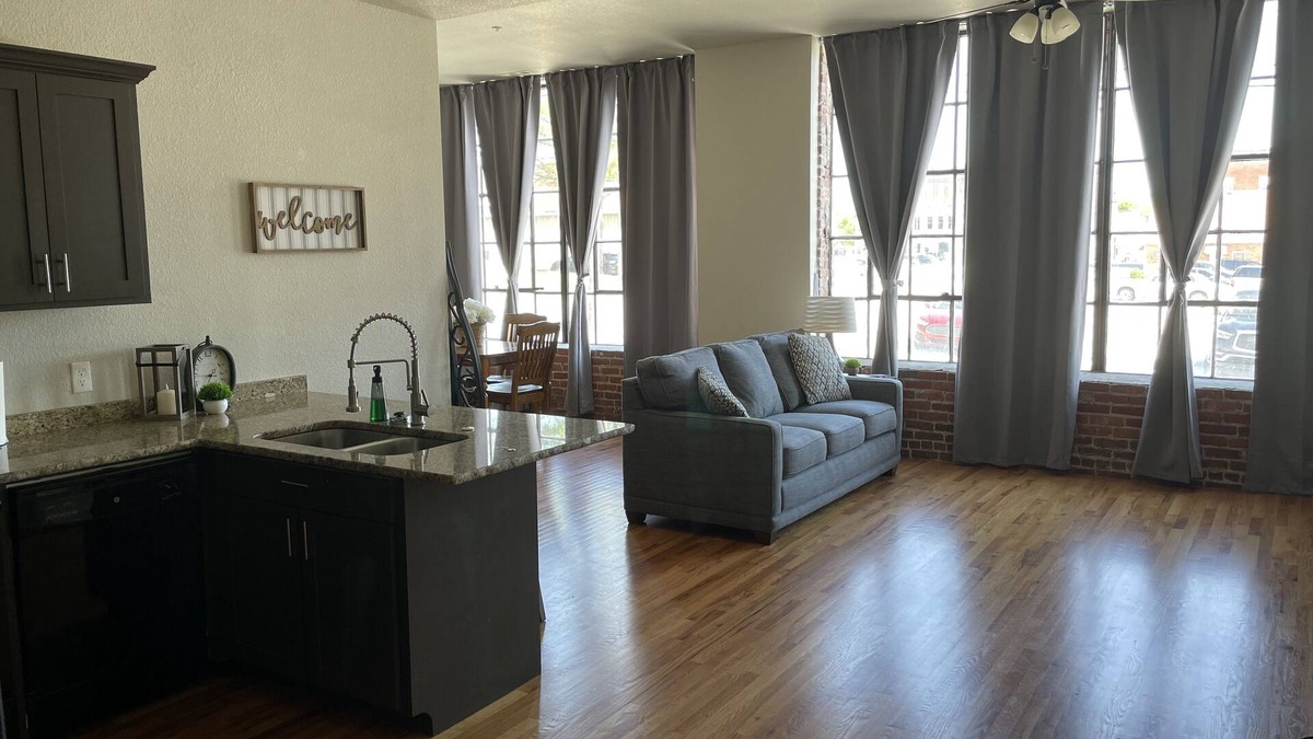 Webb City Apartment | New! Loft in Downtown Webb City 🌆