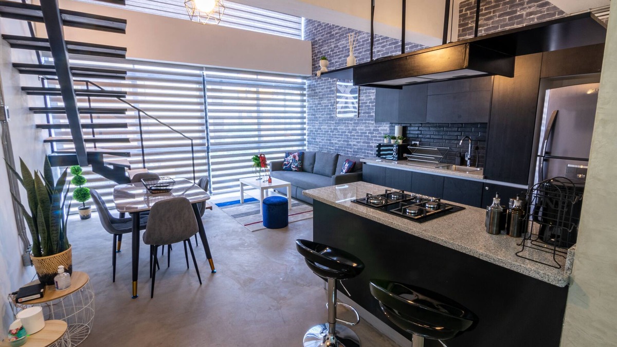 Downtown Santo Domingo Apartment | New Loft NYC style, King Bed, High Speed Wifi,
