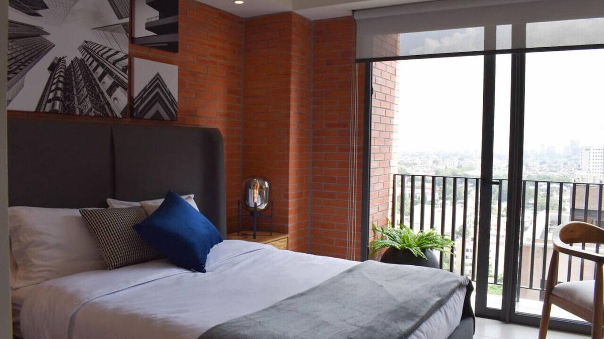 Guadalajara Apartment | New Loft with incredible view in YU Country 1506B