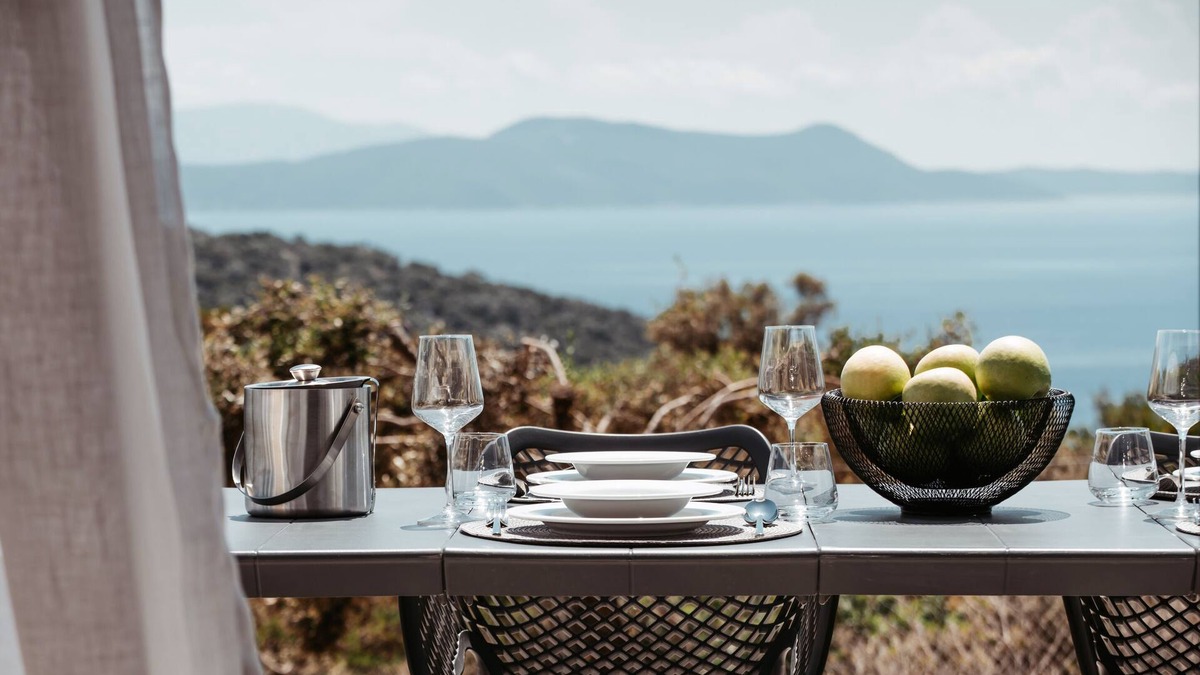 Katomerion Villa | NEW! Luxurious, pool, views, Mesogi villa M