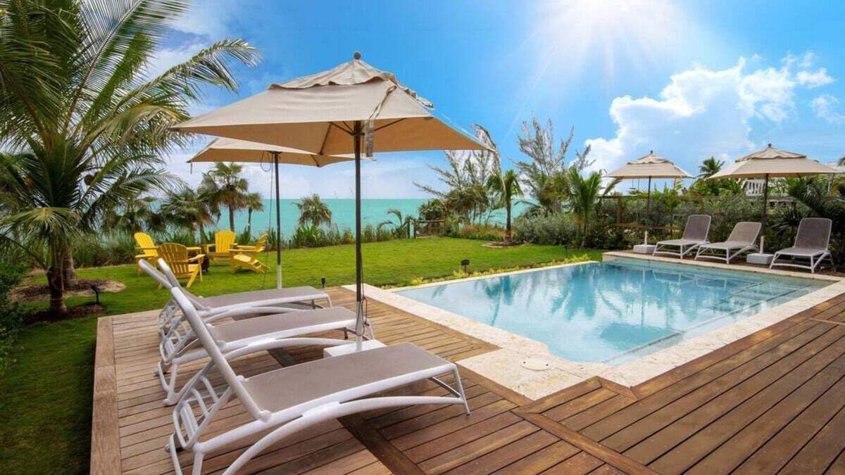 North Palmetto Point House | New Luxury Beachfront Villa w/Private Htd Pool