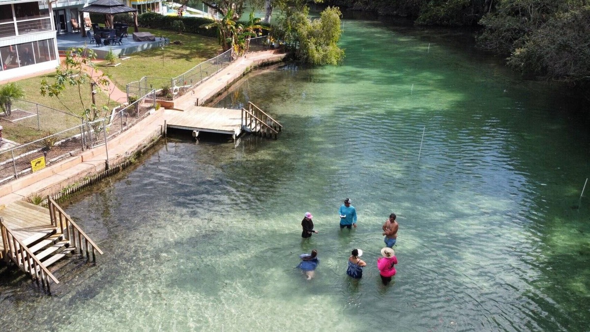 Weeki Wachee Gardens Ski Chalet | NEW! Manatee Cove Main House Star5Vacations