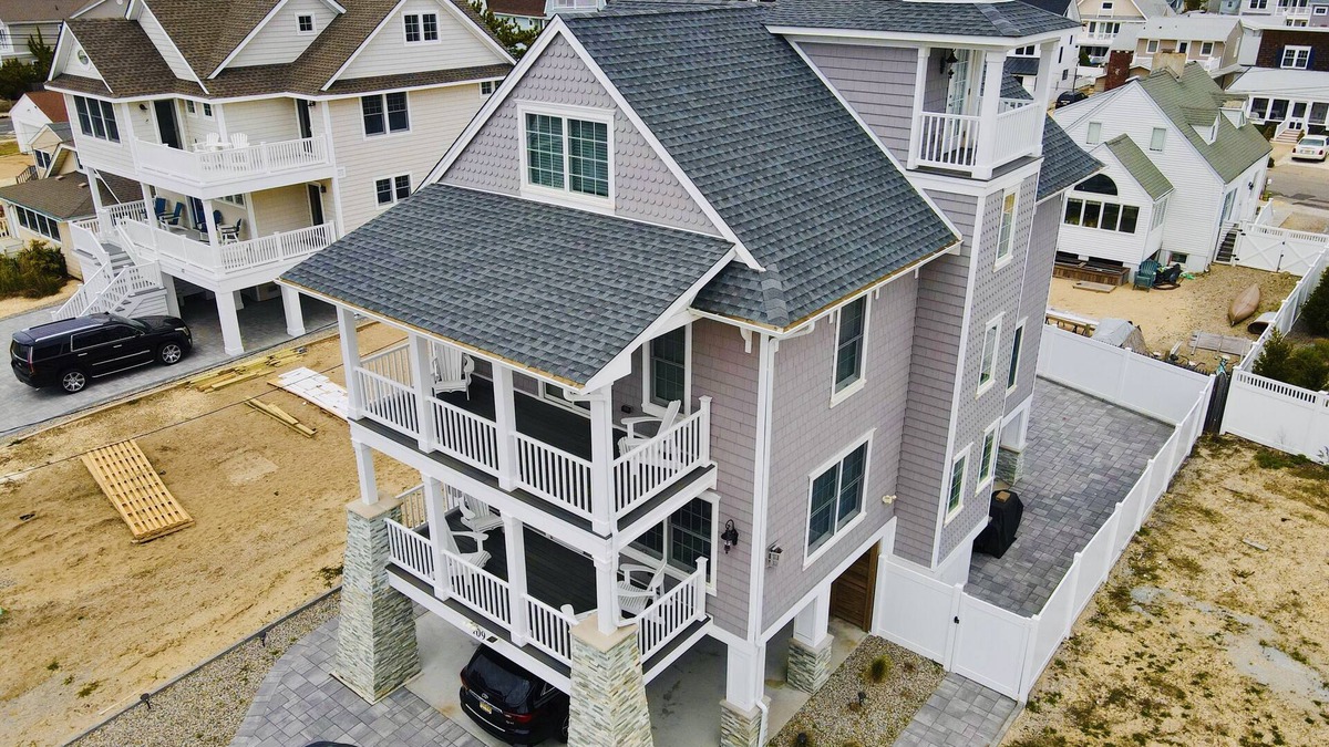 Normandy Beach House | New Mantoloking Home Steps to Private Beach
